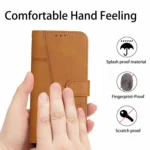Stitching Calf Texture Buckle Leather Phone Case, For Xiaomi 14 pro, For Xiaomi 13T / Xiaomi 13T Pro, For Xiaomi 14 - Image 5