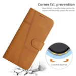 Stitching Calf Texture Buckle Leather Phone Case, For Xiaomi 14 pro, For Xiaomi 13T / Xiaomi 13T Pro, For Xiaomi 14 - Image 6