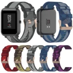Universal Stripe Weave Nylon Watch Band - Image 2