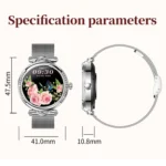 CF32 1.27 inch Screen Lady Smart Watch, Support Female Physiology Monitoring & 100+ Sports Modes - Image 12