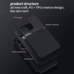 Classic Tilt Strip Grain Magnetic Shockproof PC + TPU Phone Case, For iPhone 16 Pro Max, For iPhone 16 Pro, For iPhone 15 Pro Max, For iPhone 15 Pro, For iPhone 15 Plus - Image 4