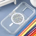 DFANS DESIGN Magsafe Magnetic Starlight Shining Phone Case, For iPhone 15 Pro Max, For iPhone 15 Pro, For iPhone 15 - Image 4