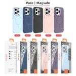 Mutural Karen Series Liquid Silicone Magsafe Phone Case, For iPhone 15 Pro Max, For iPhone 15 Pro - Image 2