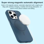 Mutural Karen Series Liquid Silicone Magsafe Phone Case, For iPhone 15 Pro Max, For iPhone 15 Pro - Image 4