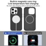 Mutural Karen Series Liquid Silicone Magsafe Phone Case, For iPhone 15 Pro Max, For iPhone 15 Pro - Image 5