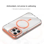Mutural Cushion Series MagSafe Magnetic Phone Case, For iPhone 15 Pro Max, For iPhone 15 Pro - Image 4