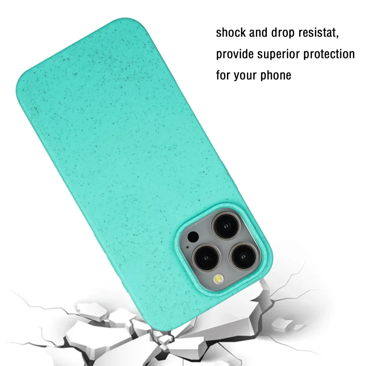 EDA005957401A_3.webp Wheat MagSafe Magnetic Straw Material + TPU Phone Case, For iPhone 15 Pro Max, For iPhone 15 Pro - Image 4