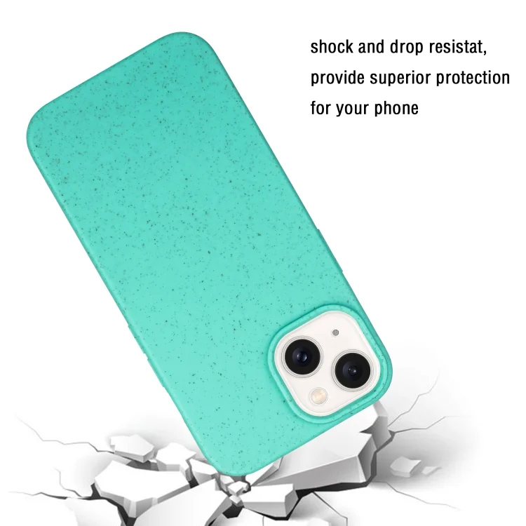 EDA005957403A_3.webp Wheat MagSafe Magnetic Straw Material + TPU Phone Case, For iPhone 15 Plus, For iPhone 15 - Image 4