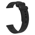 Universal Solid Color Reverse Buckle Silicone Watch Band - Image 5