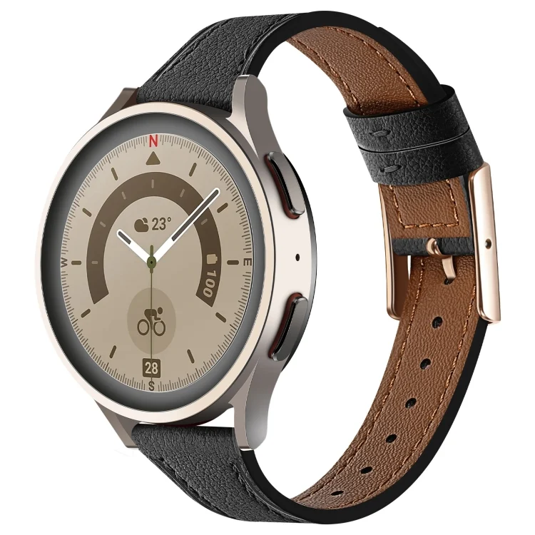 Universal Genuine Leather Watch Band