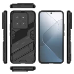 Punk Armor 2 in 1 PC + TPU Phone Case with Holder, For Xiaomi 14 Pro 5G, For Xiaomi 14 5G - Image 2