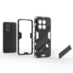 Punk Armor 2 in 1 PC + TPU Phone Case with Holder, For Xiaomi 14 Pro 5G, For Xiaomi 14 5G - Image 3