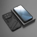 Punk Armor 2 in 1 PC + TPU Phone Case with Holder, For Xiaomi 14 Pro 5G, For Xiaomi 14 5G - Image 5