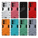 Punk Armor 2 in 1 PC + TPU Phone Case with Holder, For Xiaomi Redmi Note 13R Pro 5G, For Xiaomi 14 Ultra 5G - Image 6
