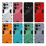 Punk Armor 2 in 1 PC + TPU Phone Case with Holder, For Xiaomi Redmi Note 13 Pro 4G Global, For Xiaomi Redmi K70E 5G - Image 6