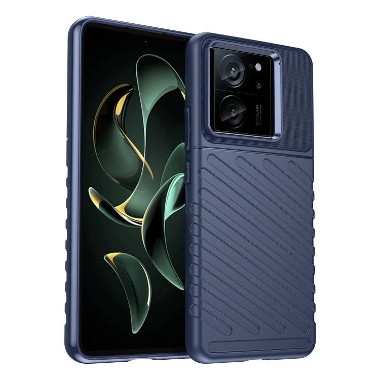 Thunderbolt Shockproof Soft TPU Phone Case, For Xiaomi 13T Pro, For Xiaomi 13T