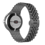 Seven Beads Stainless Steel Metal Watch Band - Image 5