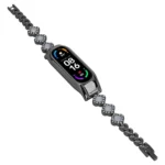 Four-leaf Clover Diamond Metal Watch Band - Image 3