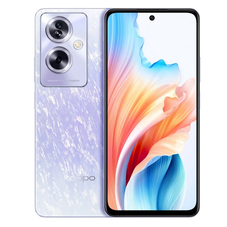 OPPO A2, Side Fingerprint, 6.72 inch ColorOS 13.1 Dimensity 6020 Octa Core up to 2.2GHz, OTG, Network: 5G