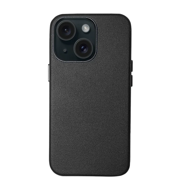 Lamb Grain PU Back Cover Phone Case, For iPhone 15 Plus, For iPhone 15