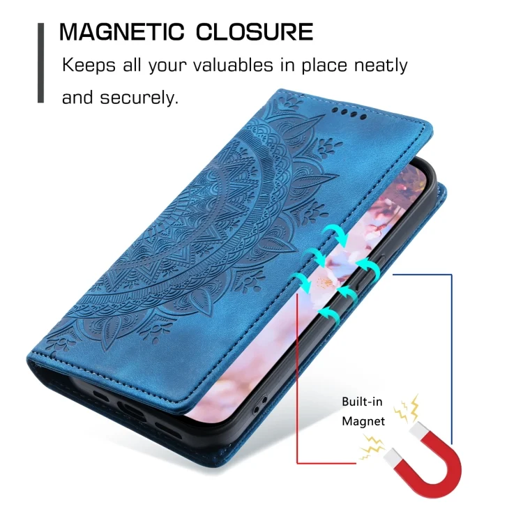 EDA005973116A_5.webp Totem Embossed Magnetic Leather Phone Case, For Xiaomi Redmi 13 4G, For Xiaomi 14 Pro, For Xiaomi 14 - Image 6