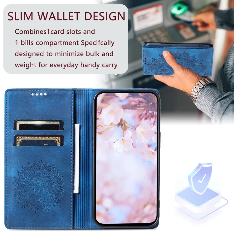 EDA005973116A_6.webp Totem Embossed Magnetic Leather Phone Case, For Xiaomi Redmi 13 4G, For Xiaomi 14 Pro, For Xiaomi 14 - Image 7