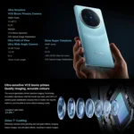 vivo X100, Face ID / Fingerprint Identification, 6.78 inch Android 14 OriginOS 4 Dimensity 9300 Octa Core 3.25GHz, OTG, NFC, Network: 5G - Image 7