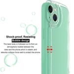 IMAK Wave Bubble Soft Shockproof Phone Case, For iPhone 15 Pro Max, For iPhone 15 Pro, For iPhone 15, For iPhone 14, For iPhone 14 Pro, For iPhone 14 Pro Max - Image 5