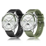 Nylon Hybrid Braid Silicone Watch Band, Size: 22mm - Image 4