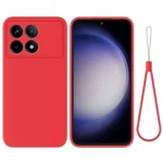 Solid Color Liquid Silicone Dropproof Full Coverage Phone Case, For Xiaomi Poco F6 Pro, For Xiaomi Redmi A3 / Poco C61, For Xiaomi Redmi Note 13 Pro 4G/Poco M6 Pro 4G...