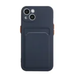 Card Slot Design Shockproof TPU Phone Case, For iPhone 15 Plus - Image 2