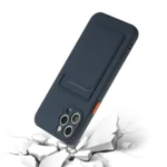 Card Slot Design Shockproof TPU Phone Case, For iPhone 15 Pro - Image 4