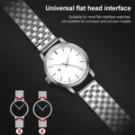 Universal Five Beads Stainless Steel Watch Band - Image 3