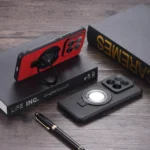 Magnifier Holder Litchi Texture PU Phone Case, For Xiaomi 14 Pro - Image 3