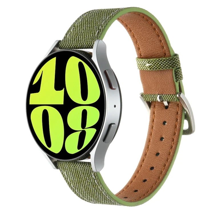 Universal Denim Leather Buckle Watch Band