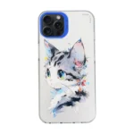 Cartoon Animal Graffiti PC + TPU Phone Case, For iPhone 15 Pro Max, For iPhone 15 Pro, For iPhone 15 Plus