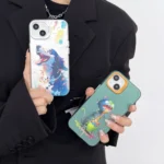Cartoon Animal Graffiti PC + TPU Phone Case, For iPhone 15 Pro Max, For iPhone 15 Pro, For iPhone 15 Plus - Image 3