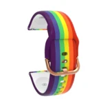 Universal Rainbow Silicone Replacement Strap Watchband - Image 3