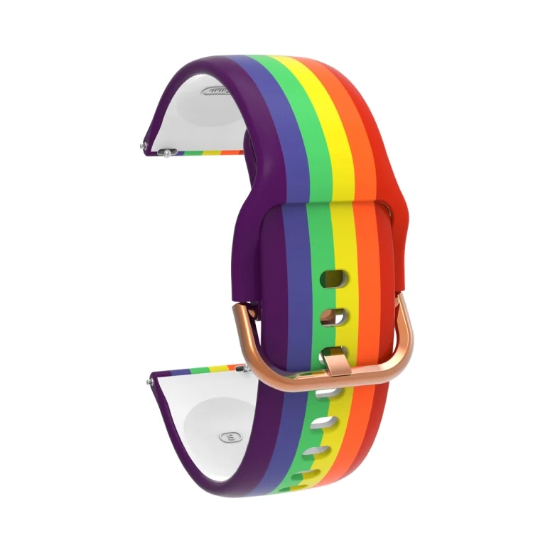 EDA00600701_2.webp Universal Rainbow Silicone Replacement Strap Watchband - Image 3