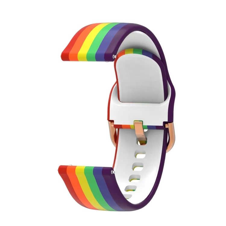 EDA00600701_3.webp Universal Rainbow Silicone Replacement Strap Watchband - Image 4