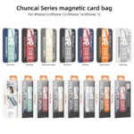 mutural Chuncai Series Magnetic Holder Card Slot, For iPhone 15 Pro Max, For iPhone 15 Pro, For iPhone 15 Plus, For iPhone 15, For iPhone 14 Plus, For iPhone 14, For iPhone 14 Pro... - Image 2