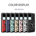 Sliding Camera Cover Design TPU+PC Phone Case, For vivo V30 / V30 Pro, For vivo V29e Southeast Asian / Y200 5G - Image 2