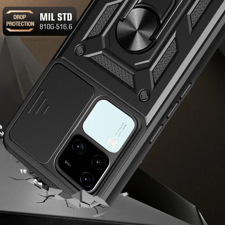 EDA006010805A_4.webp Sliding Camera Cover Design TPU+PC Phone Case, For vivo V30 / V30 Pro, For vivo V29e Southeast Asian / Y200 5G - Image 5
