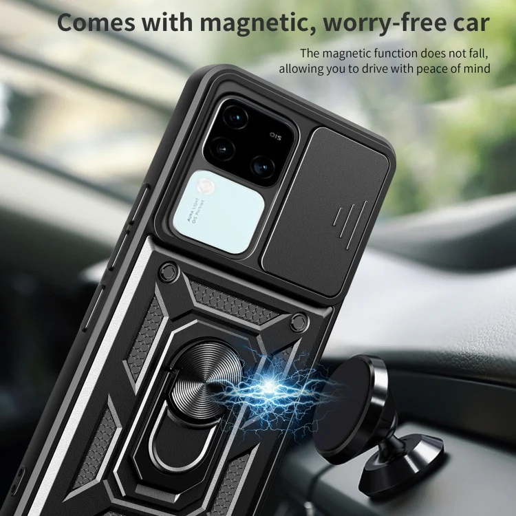 EDA006010805A_5.webp Sliding Camera Cover Design TPU+PC Phone Case, For vivo V30 / V30 Pro, For vivo V29e Southeast Asian / Y200 5G - Image 6