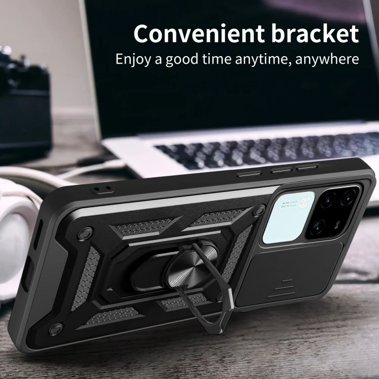 EDA006010805A_6.webp Sliding Camera Cover Design TPU+PC Phone Case, For vivo V30 / V30 Pro, For vivo V29e Southeast Asian / Y200 5G - Image 7