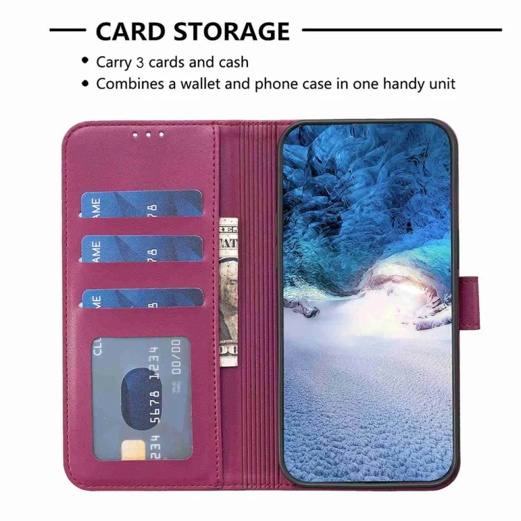 EDA006021910A_4.webp Four-leaf Embossed Leather Phone Case, For Xiaomi Redmi Note 13 Pro+ 5G, For Xiaomi Redmi Note 13 Pro 5G, For Xiaomi 13T - Image 5