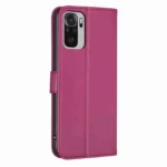 Four-leaf Embossed Leather Phone Case, For Xiaomi Redmi Note 10 4G / 10S, For Xiaomi Redmi Note 10 Pro, For Xiaomi Poco M3 - Image 3