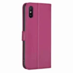Four-leaf Embossed Leather Phone Case, For Xiaomi Redmi 9A, For Xiaomi Redmi 9, For Xiaomi Redmi Note 9 - Image 3