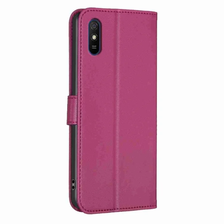 EDA006021927A_2.webp Four-leaf Embossed Leather Phone Case, For Xiaomi Redmi 9A, For Xiaomi Redmi 9, For Xiaomi Redmi Note 9 - Image 3