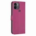 Four-leaf Embossed Leather Phone Case, For Xiaomi Redmi A1+ / A2, For Xiaomi Poco C55 / Redmi 12C, For Xiaomi Redmi Note 12 Pro+ 5G Global - Image 3